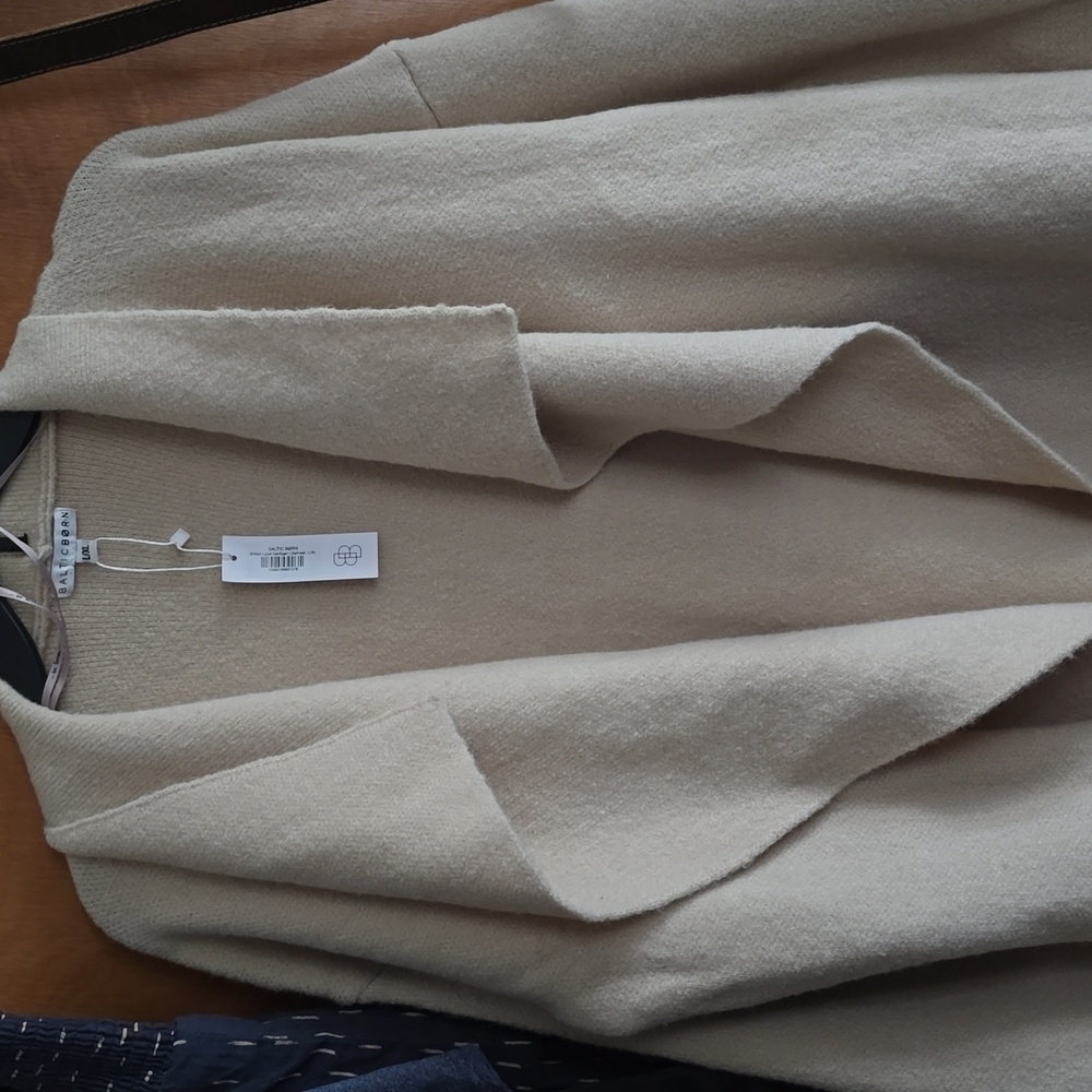 Baltic Born Ellison Open Front Cardigan Sweater L/XL NEW NWT COZY - Picture 8 of 8